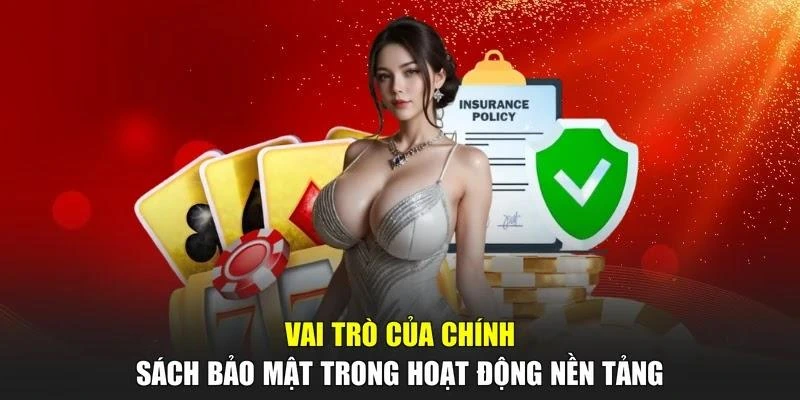 Vai trò của chính sách bảo mật trong hoạt động nền tảng